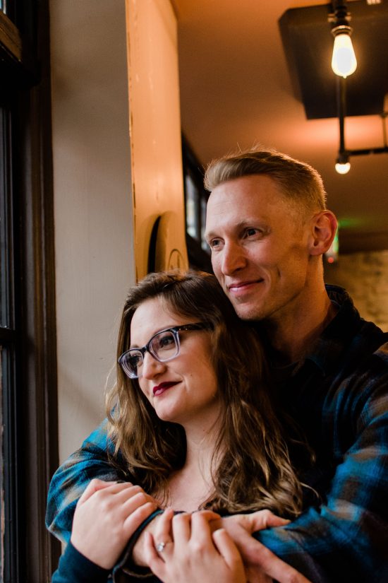 Broken Window Brewing Engagement Session