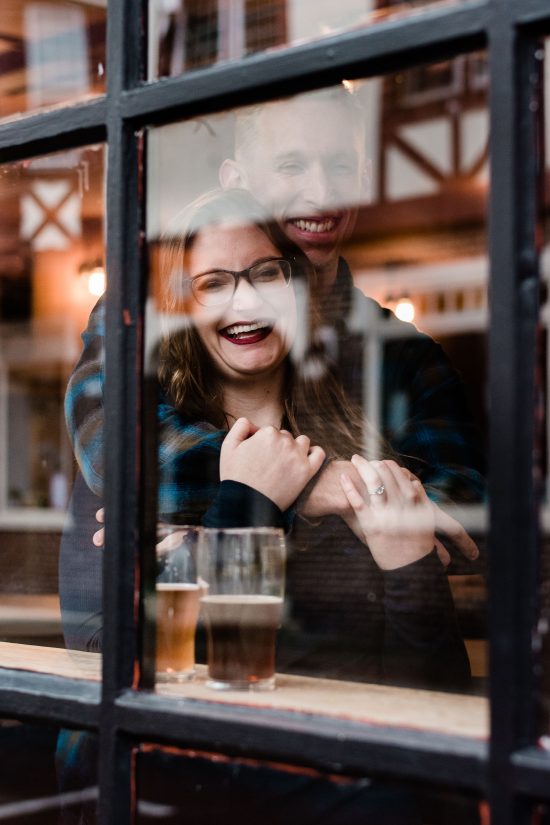 Broken Window Brewing Engagement Session