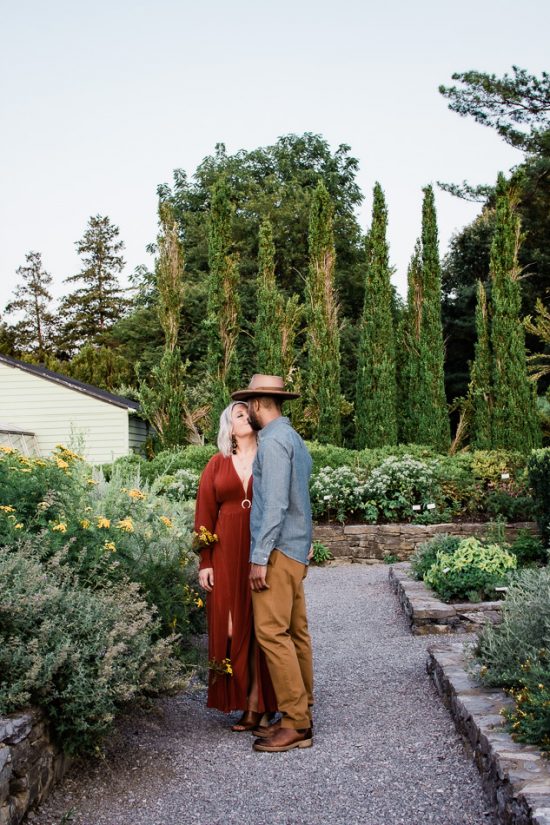 Romantic-golden hour-green-house-engagement-session-Blandy-Farms-Boyce-Virginia-photography