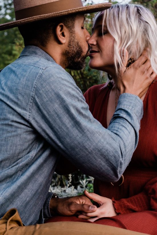 Romantic-golden hour-green-house-engagement-session-Blandy-Farms-Boyce-Virginia