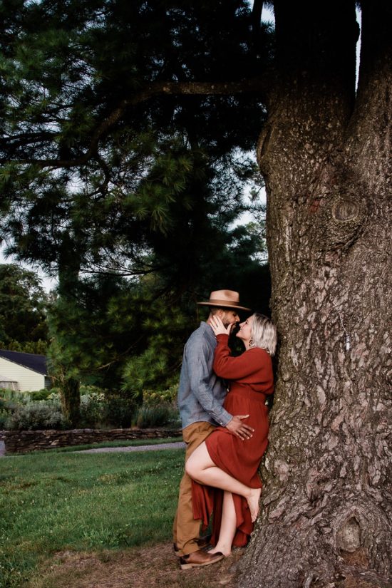 Virginia-Arboretum-Golden-Hour-Engagement