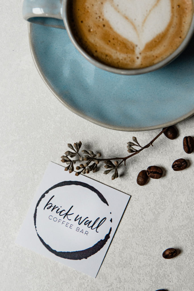 Product Photography Brick Wall Coffee