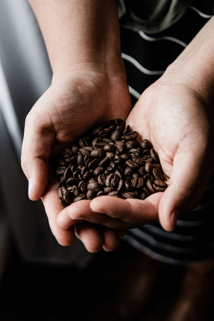 Product Photography Brick Wall Coffee