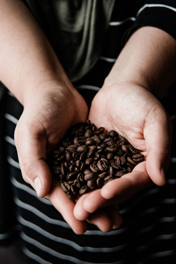 Product Photography Brick Wall Coffee