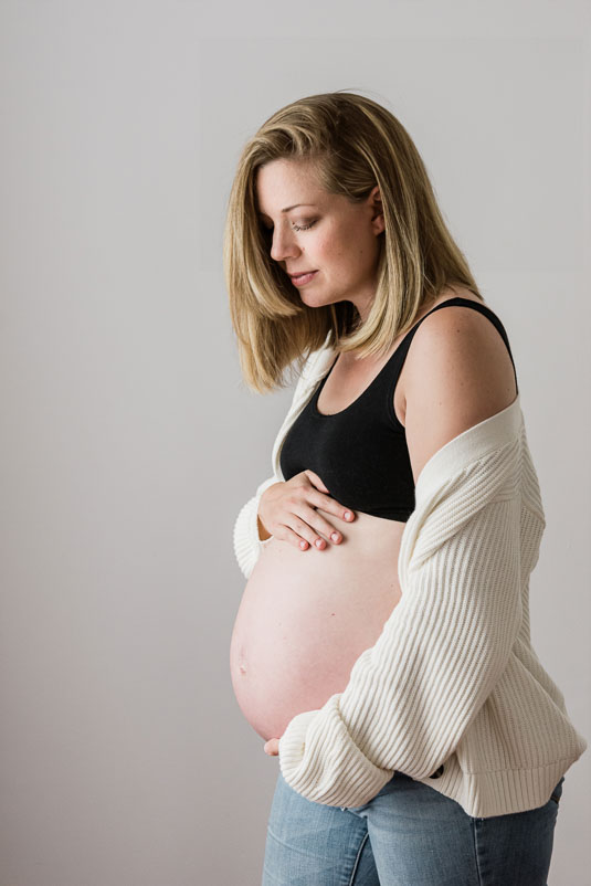 Studio Maternity Session