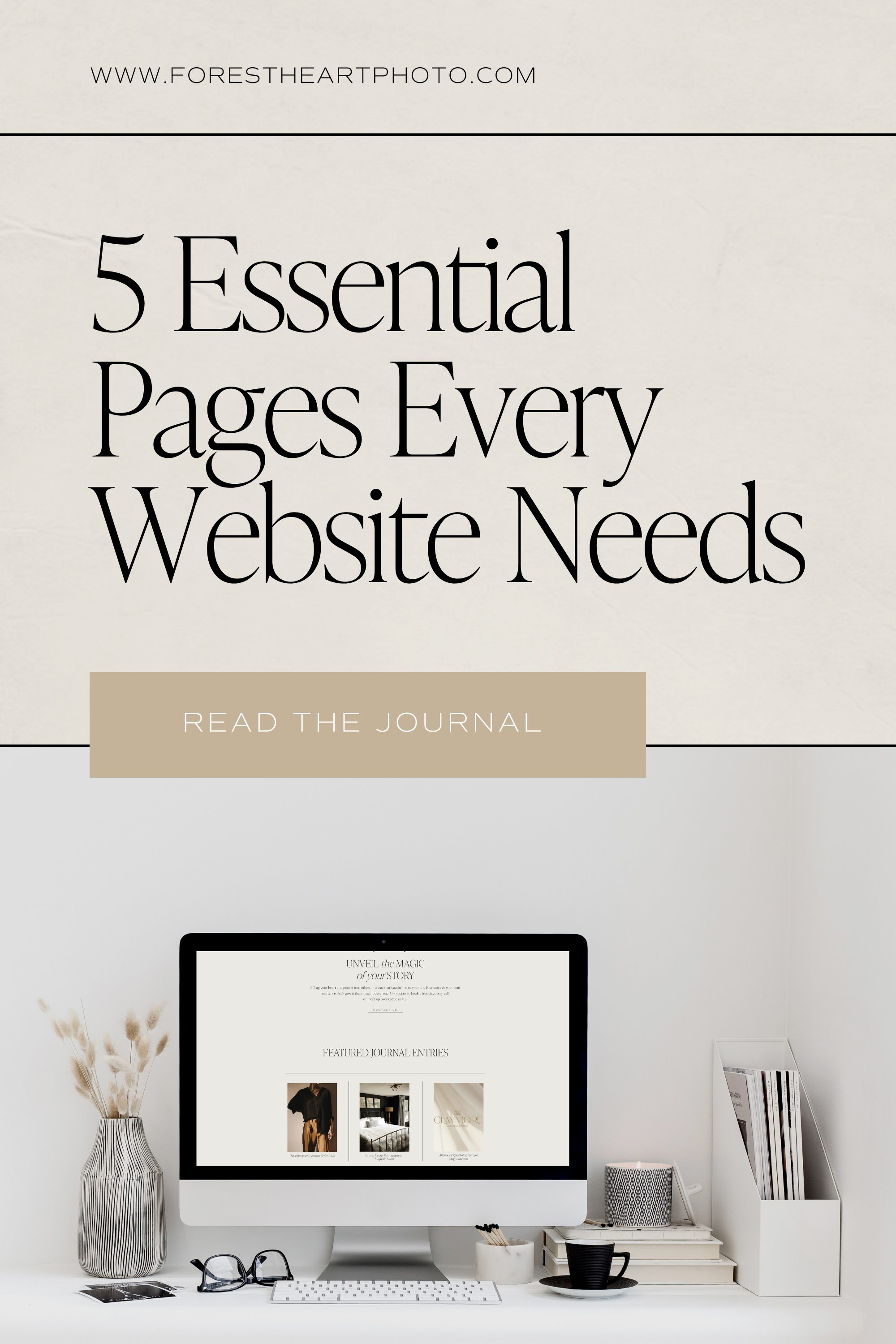 essential pages every website needs