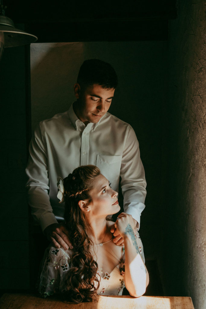 intimate elopement