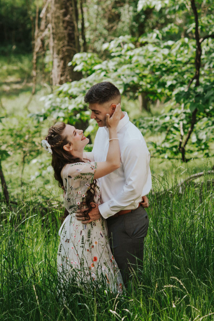 intimate elopement